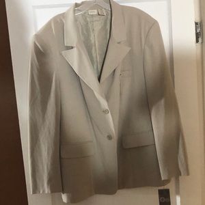 NWT Merona size 22W suit coat tan